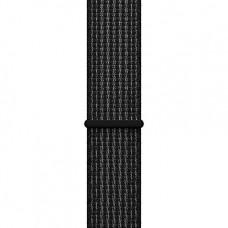 Умные часы Apple Watch Series 3 Nike+ GPS + Cellular, 38mm, корпус из алюминия цвета «серый космос», ремешок Sport loop черного цвета