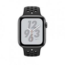 Apple Watch Series 4 Nike+ GPS, 40mm, корпус из алюминия цвета «серый космос», спортивный ремешок Nike цвета «антрацитовый/черный»