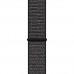 Apple Watch Series 4 Nike+ GPS, 40mm, корпус из алюминия цвета «серый космос», спортивный браслет (Sport Loop) Nike черного цвета