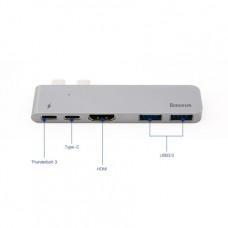 Хаб Baseus 5-в-1 Thunderbolt Type-C 5-in-1 Hub