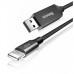 Кабель с тканевой оплёткой Baseus Artistic Striped Cable Lightning/USB (5 м)