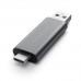 Картридер Satechi Aluminum Type-C SD/micro SD Card Reader USB + Type-C ST-TCCRA