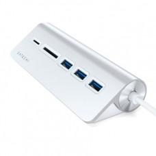 Хаб Satechi Type-C USB Hub & Micro/SD Card Reader 5-в-1, Type-C ST-TCHCR