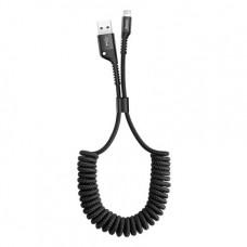 Витой кабель Baseus Fish Eye Spring Data Cable Lightning/USB (1 м)