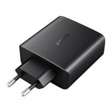 Сетевое ЗУ Aukey PA-Y9 (USB-C 3A, USB 2.4A)