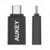 Переходник Aukey CB-A1 Type-C – USB-A (2 шт. в уп.)