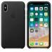 Кожаный чехол Apple для iPhone X