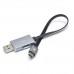 Кабель + кардридер ROCK USB-C/USB MicroSD OTG Reader (25 см)