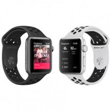 Умные часы Apple Watch Series 3 Nike+ GPS + Cellular, 42mm, корпус из алюминия цвета «серый космос», спортивный ремешок цвета «антрацитовый/чёрный»