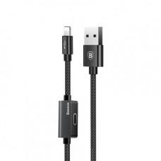 Кабель с дополнительным разъёмом Lightning Baseus Music Series Cable Lightning/USB (1 м)