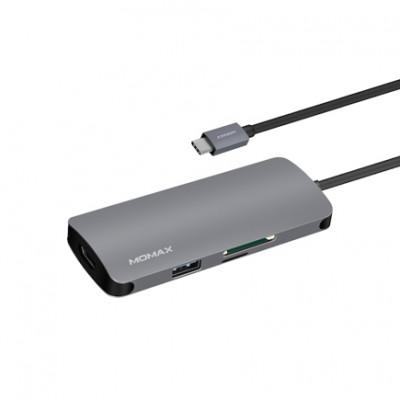 Хаб Momax OneLink 7-in-1 Type-C Hub Хаб Momax OneLink 7-in-1 Type-C Hub