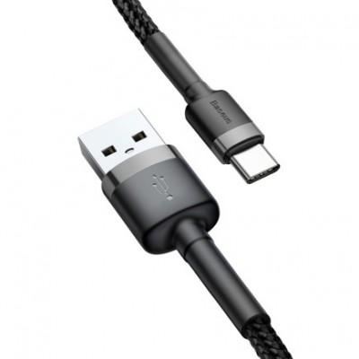 Кабель с нейлоновой оплёткой Baseus Cafule Cable USB-C/USB (1 м) Кабель с нейлоновой оплёткой Baseus Cafule Cable USB-C/USB (1 м)