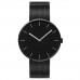 Классические наручные часы Xiaomi TwentySeventeen Черный циферблат / Черный браслет