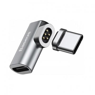 Магнитный переходник Baseus Mini Magnetic Type-C Elbow Adapter Converter Магнитный переходник Baseus Mini Magnetic Type-C Elbow Adapter Converter