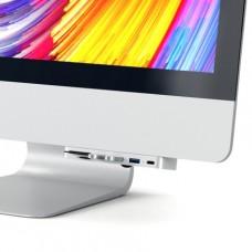 Хаб с картридером Satechi Aluminum Type-C Clamp Hub Pro для iMac Pro и iMac (2017 и новее)