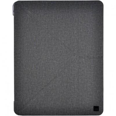 Чехол-обложка Uniq Yorker Kanvas для iPad Pro 12,9 дюйма Черный / Black
