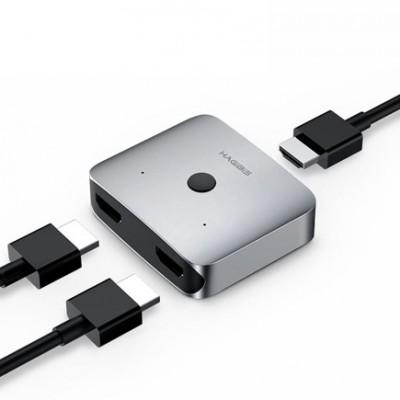 Коммутатор HDMI с поддержкой моментального переключения Xiaomi HAGIBIS 4K HDMI Smart Splitter Коммутатор HDMI с поддержкой моментального переключения Xiaomi HAGIBIS 4K HDMI Smart Splitter