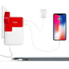 Сетевое ЗУ Twelve South PlugBug Duo для MacBook Pro/Air, iPhone, iPad