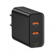 Сетевое ЗУ Baseus Speed PPS Quick Charger Adaptor (60W, 2x USB 3.0 QC, Type-C PD)