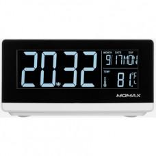 Цифровые часы с беспроводной зарядкой Momax Q.Clock