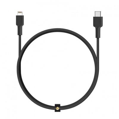 Кабель Aukey с нейлоновый оплеткой CB-CL1 (MFI, Type-C – Lightning, 1.2 м)