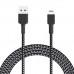 Кабель Aukey с нейлоновый оплеткой CB-BAL3 (MFI, USB – Lightning, 1.2 м)