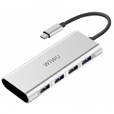 Хаб WIWU Apollo A440 (4xUSB 3.0)