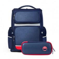 Рюкзак школьный водонепроницаемый с пеналом Xiaomi Xiaoyang 25L Backpack Blue