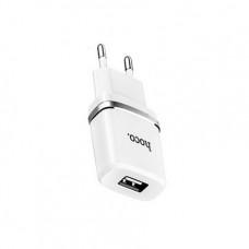 Сетевое ЗУ Hoco 1.0 A Smart USB Charger C11